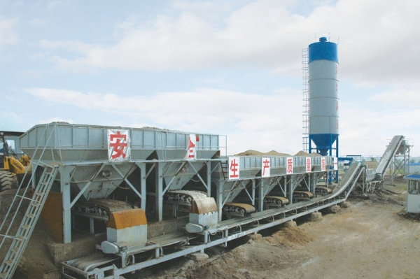 WCB600穩(wěn)定土拌和站